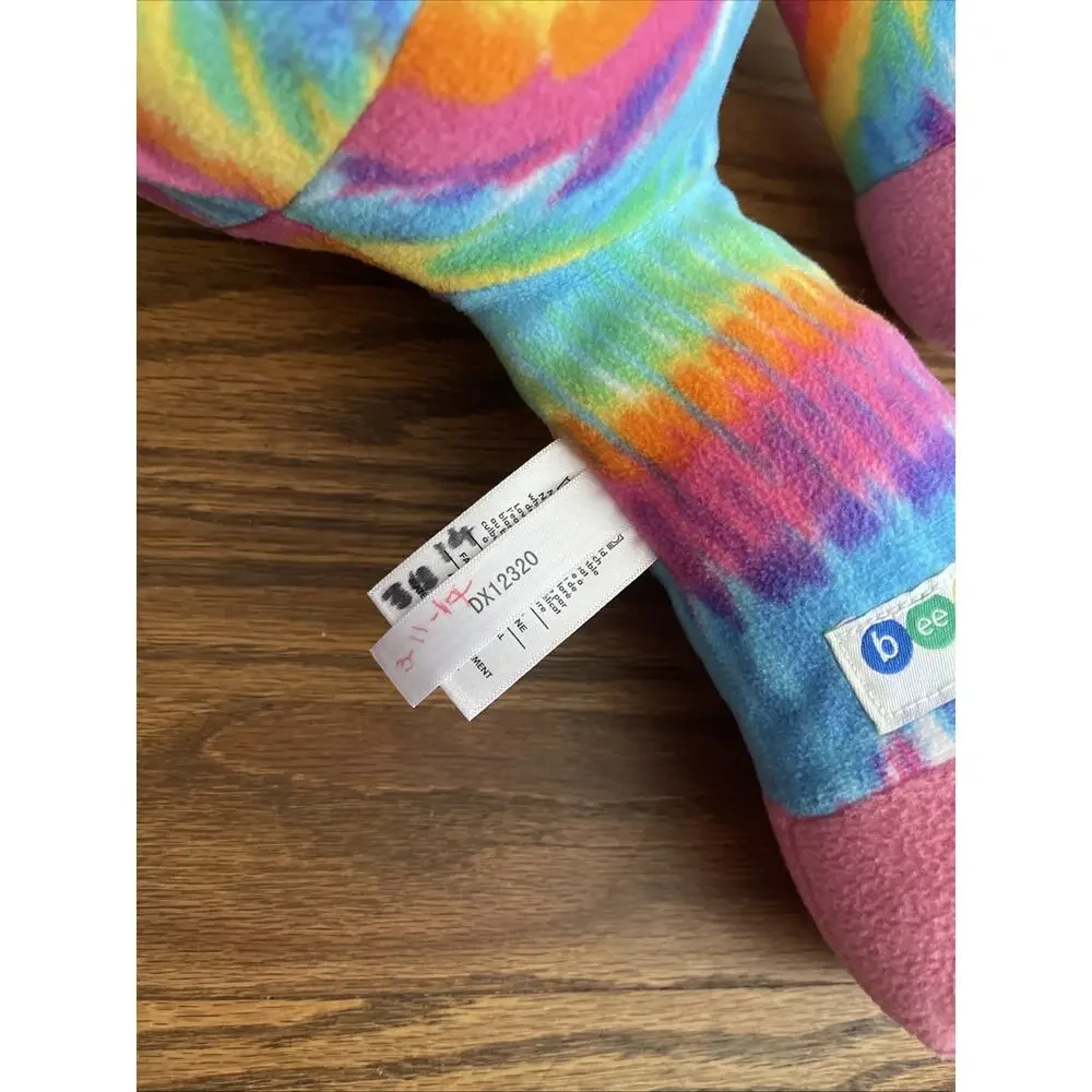 Melissa & Doug Beeposh Rainbow Giraffe Plush Tie-Dye Large W Tags 21”